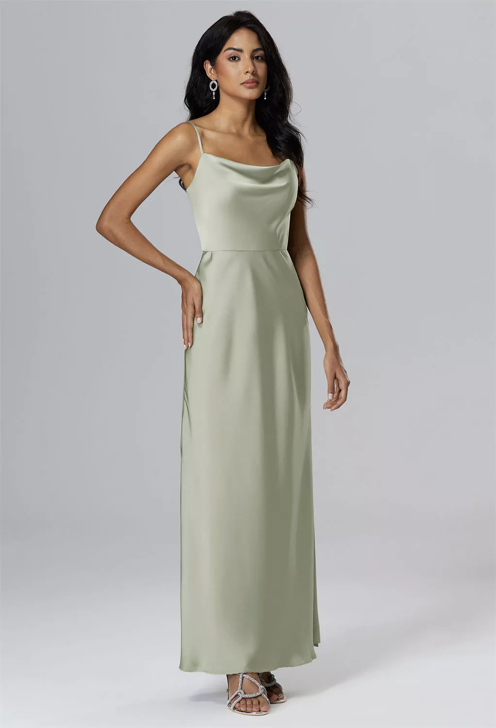 AW Priscilla Sage Green  Wedding Guest Dresses